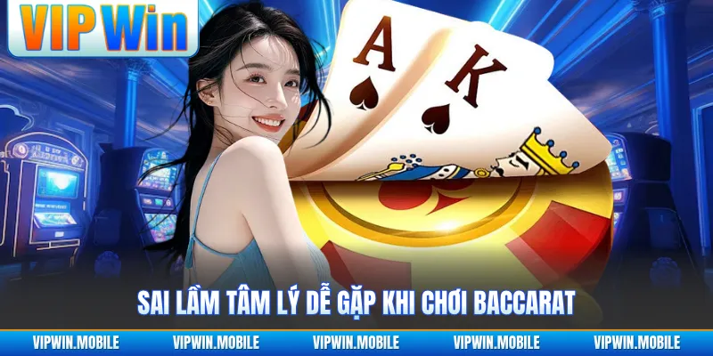 Sai lầm tâm lý dễ gặp khi chơi baccarat